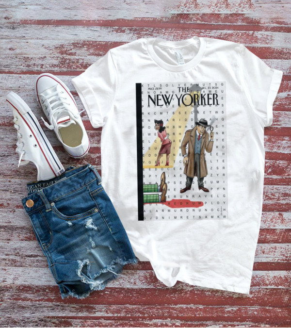 The New Yorker Kate Beaton Murder Mystery Redrum Dec 23 T-Shirt