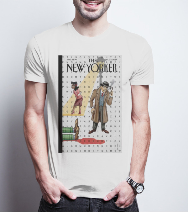 The New Yorker Kate Beaton Murder Mystery Redrum Dec 23 T-Shirt