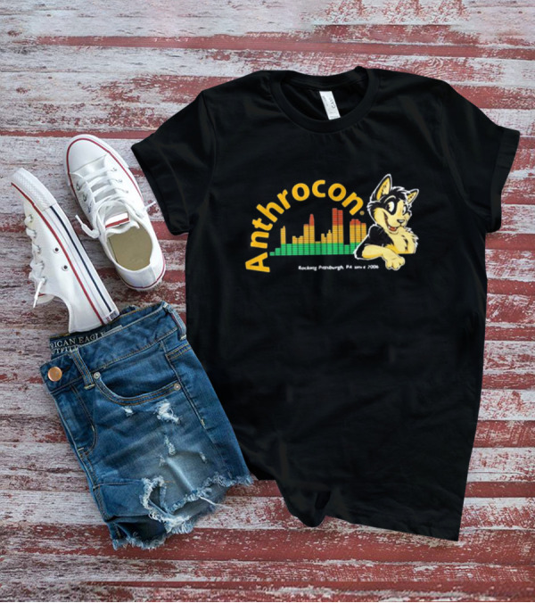 Anthrocon Rocking Pittsburgh PA Since 2006 Caleb Conomiplant T-Shirt