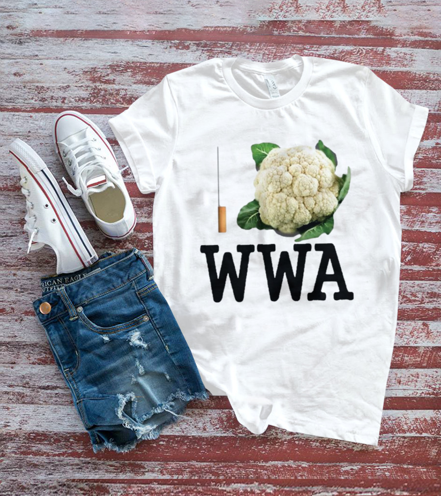 Taco Hemingway Trójkąt Warszawski Biały Cauliflower WWA T-Shirt