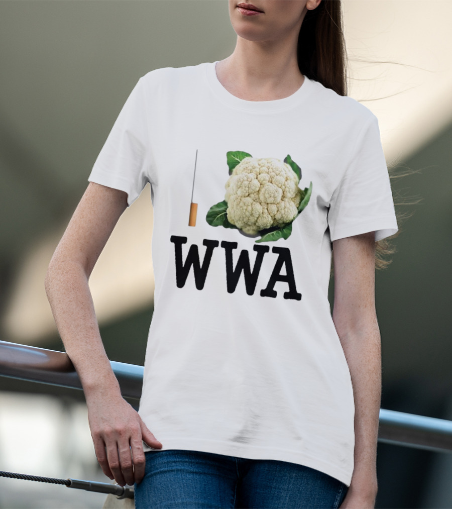 Taco Hemingway Trójkąt Warszawski Biały Cauliflower WWA T-Shirt