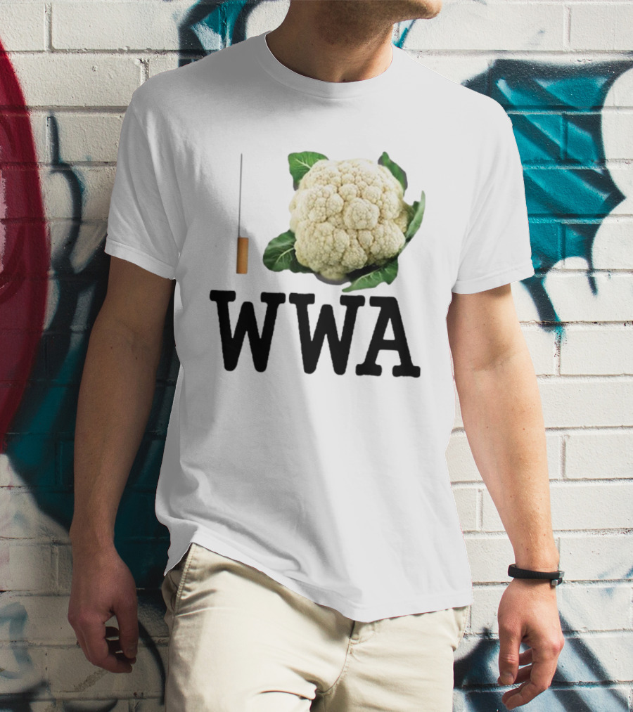 Taco Hemingway Trójkąt Warszawski Biały Cauliflower WWA T-Shirt