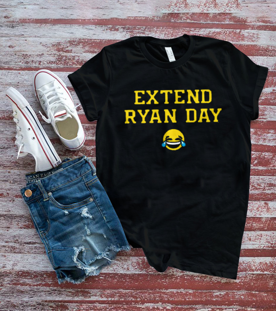 Extend Ryan Day Laughing Crying Emoji Coach Football T-Shirt