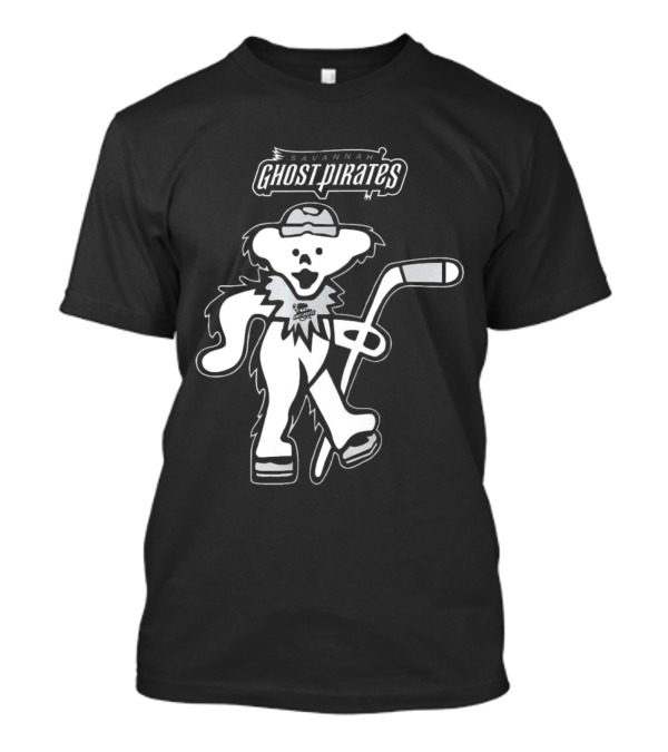 Savannah Ghost Pirates Grateful Dead Bear Hockey 2025 T-Shirt