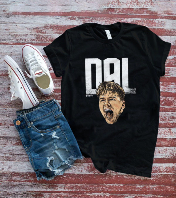 Luka Doncic DAL Dallas Mavericks NBPA Abbreviation Signature T-Shirt
