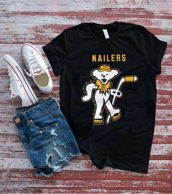 Wheeling Nailers Grateful Dead Night 2025 Happy Time Hockey Event T-Shirt