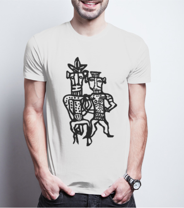 Dan Mcclellan Yhwh And His Asherah Iconic Ancient Figures T-Shirt