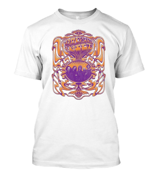 Dogs In A Pile Psychedelic Band Member T-Shirt