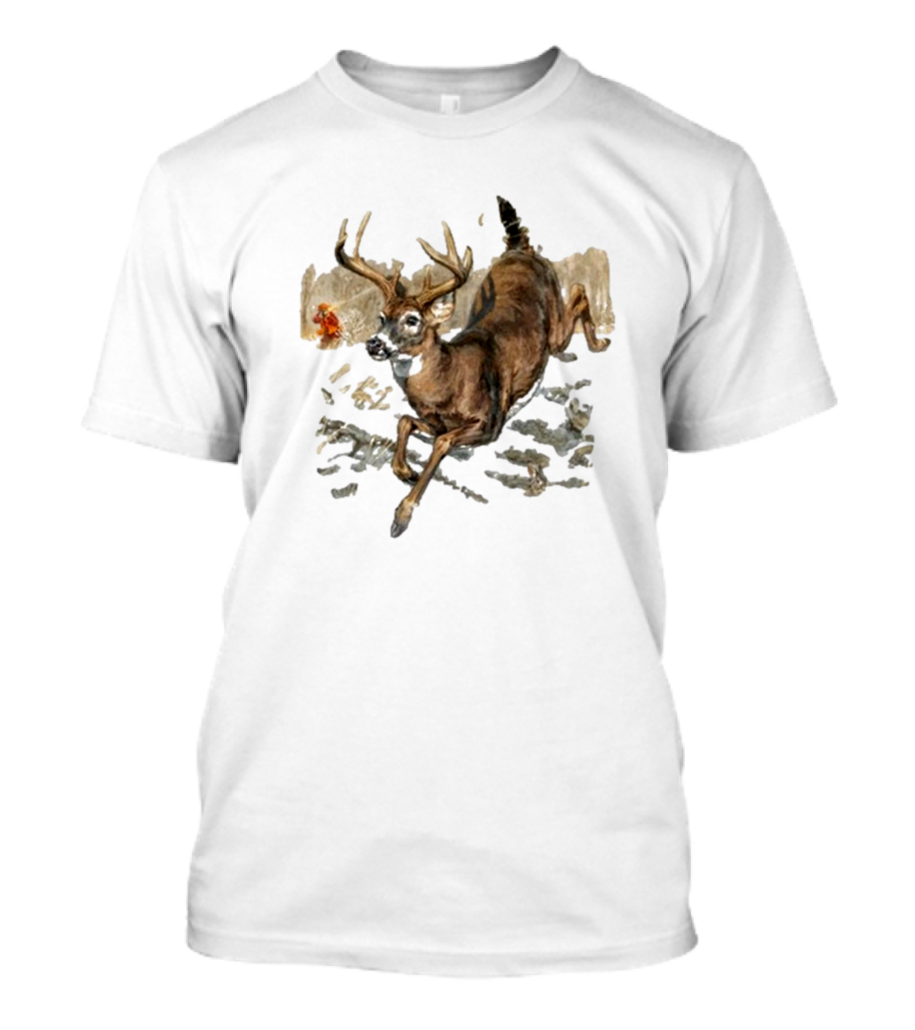 Field And Stream USA Estb 1871 Running Deer T-Shirt