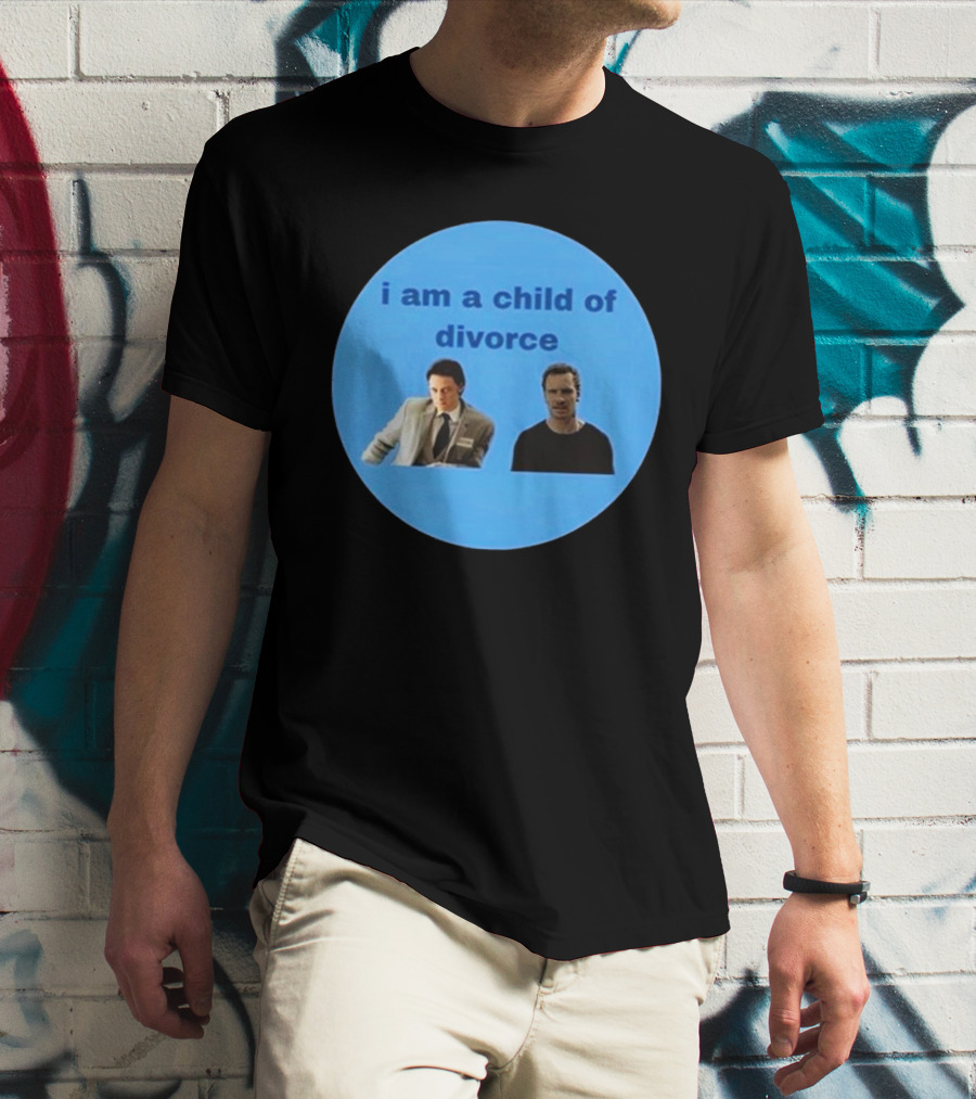 I Am A Child Of Divorce Mads James McAvoy X Michael Fassbender T-Shirt