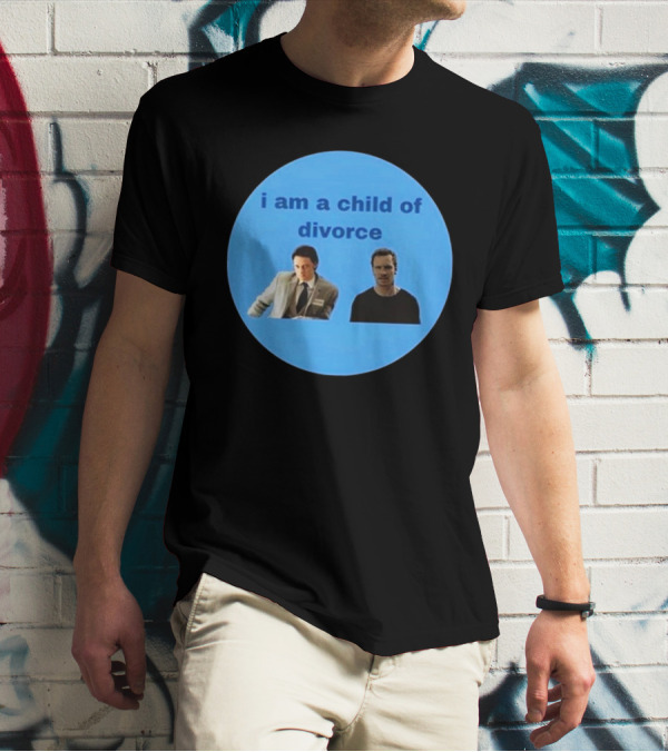 I Am A Child Of Divorce Mads James McAvoy X Michael Fassbender T-Shirt