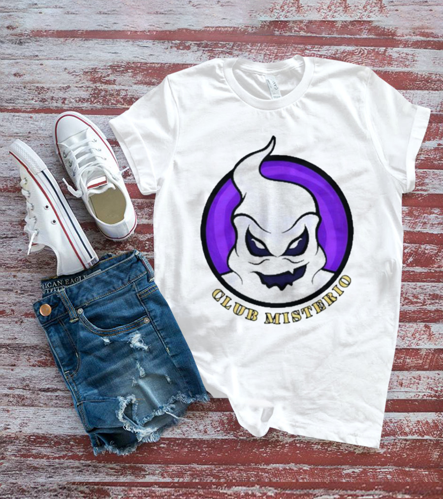 Club Misterio Ghostly Emblem T-Shirt