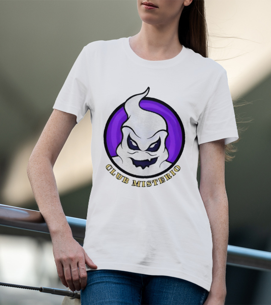 Club Misterio Ghostly Emblem T-Shirt