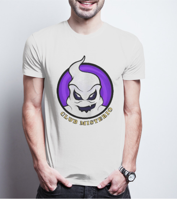 Club Misterio Ghostly Emblem T-Shirt
