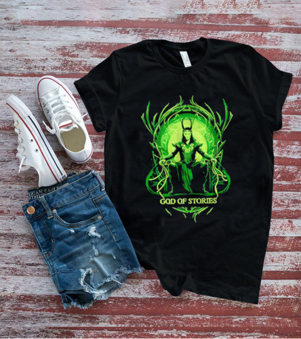 God Of Stories Loki Norse Mythology Character T-Shirt