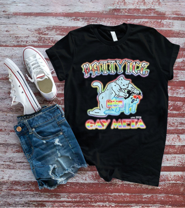 Patty Ice Cat Duo NQB Gay Meta T-Shirt