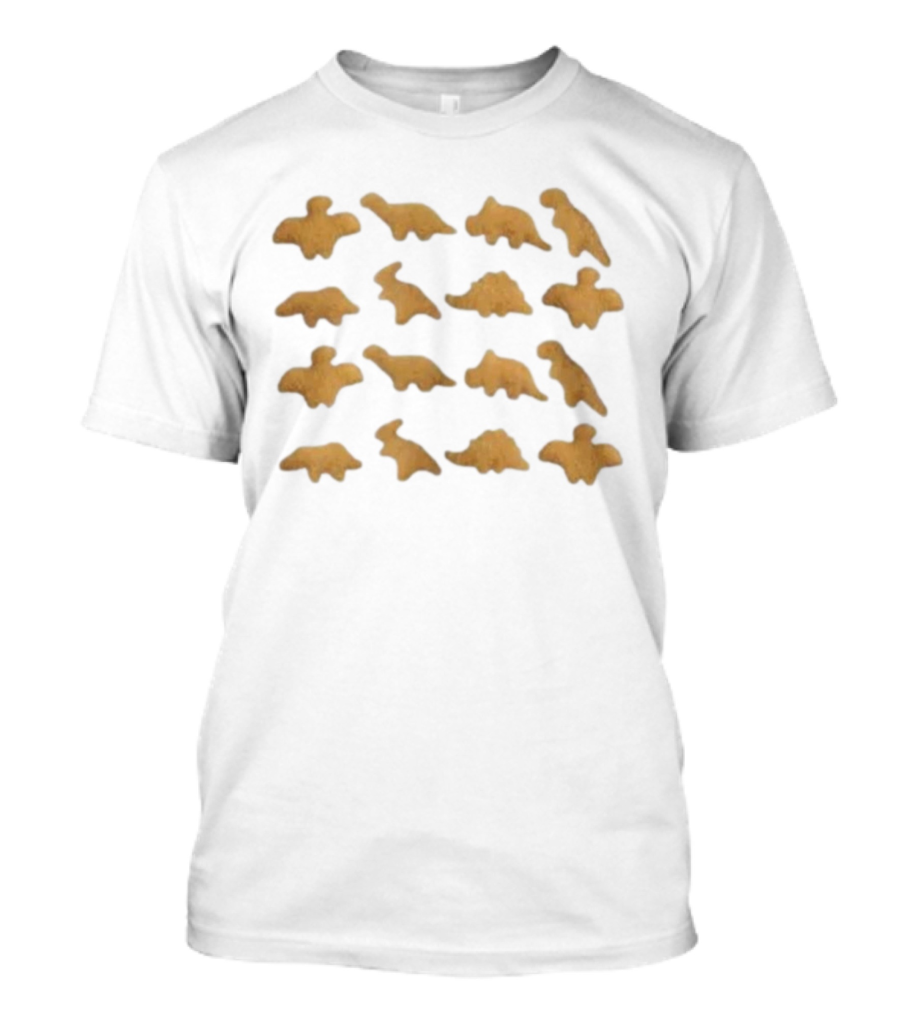 Dino Nugget Dinosaur Shapes T-Shirt