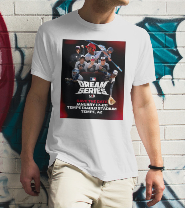 MLB USA Baseball Dream Series January 17-20 Tempe Diablo Stadium Tempe AZ T-Shirt