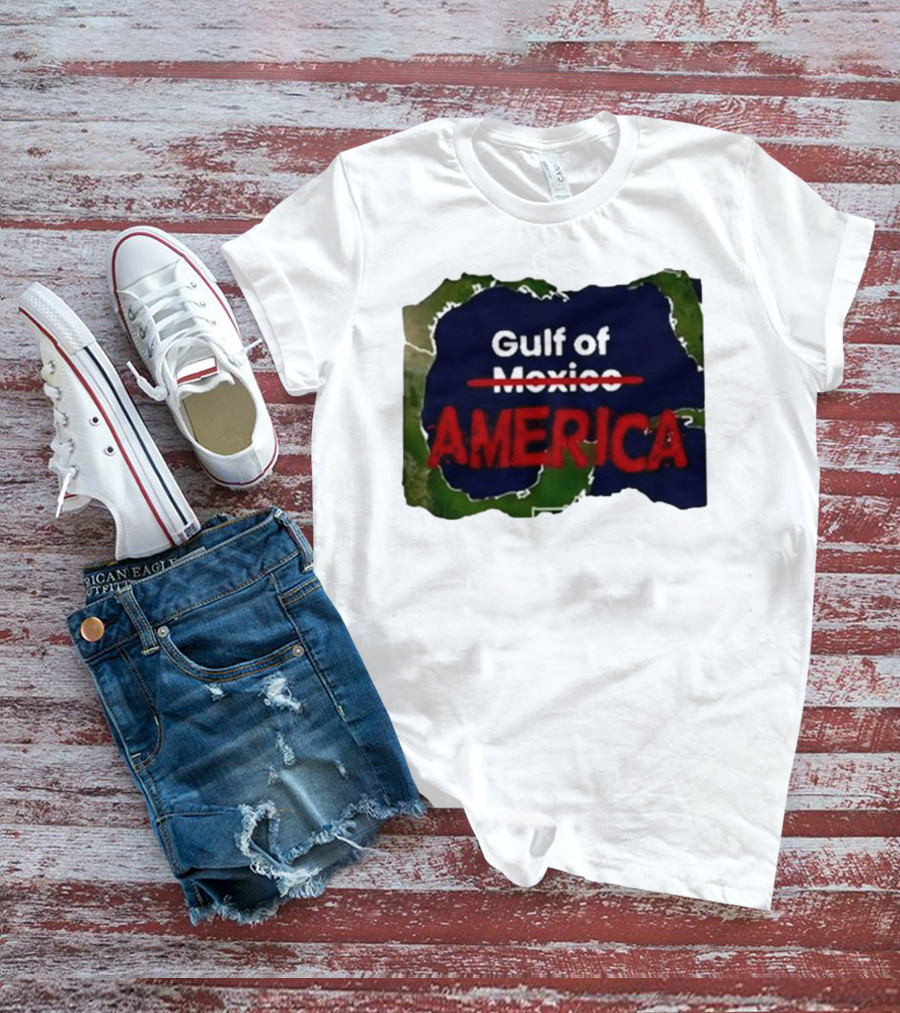 Gulf Of America Map T-Shirt
