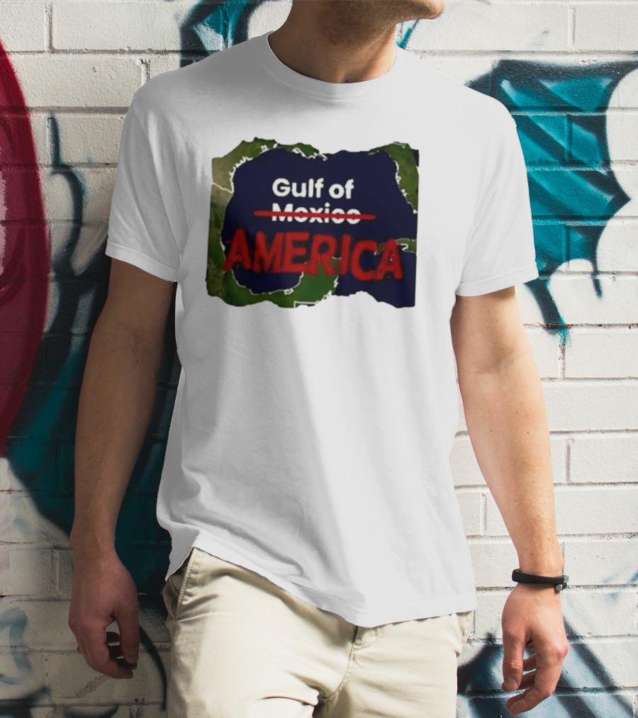 Gulf Of America Map T-Shirt