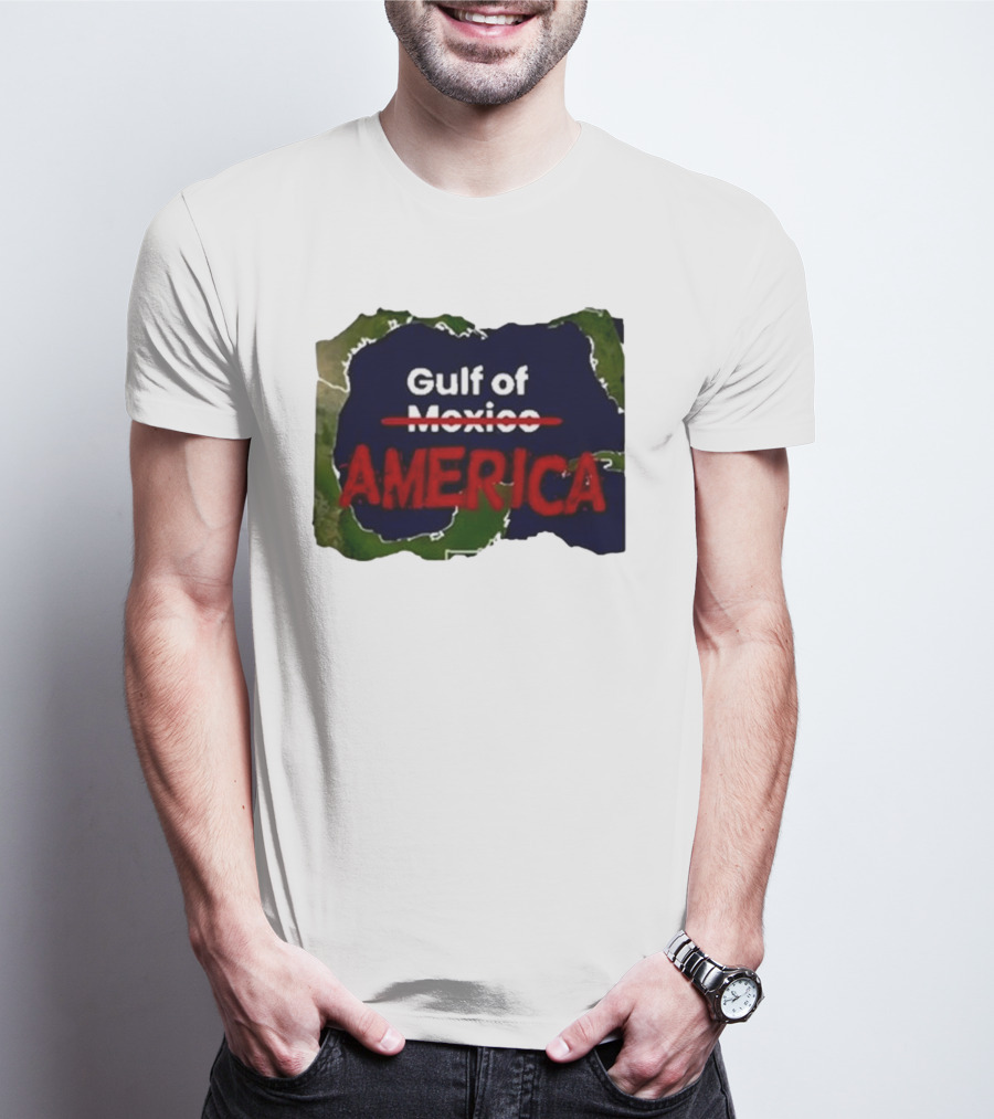 Gulf Of America Map T-Shirt