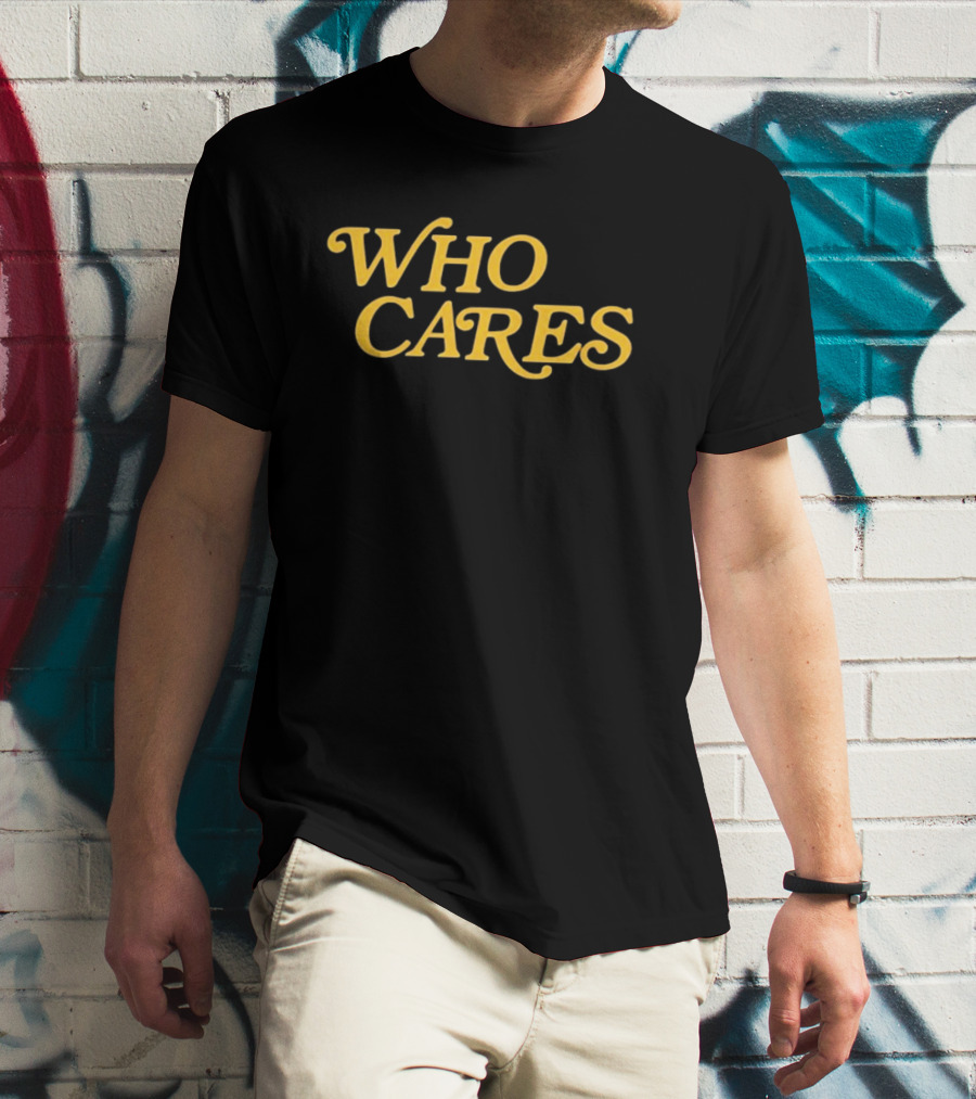 Who Cares Tucker Kraft Green Bay Packers NFL T-Shirt