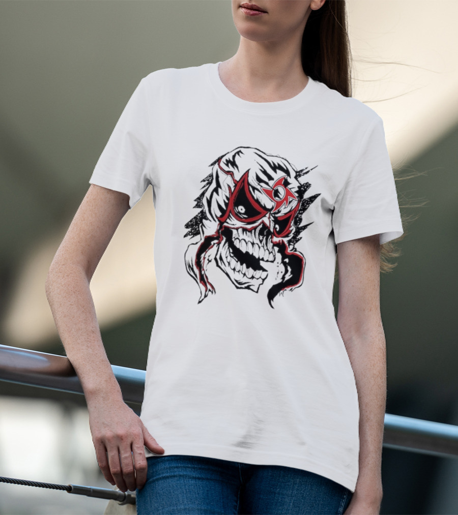 Cero Miedo Penta Mask Skull Design WWE New T-Shirt