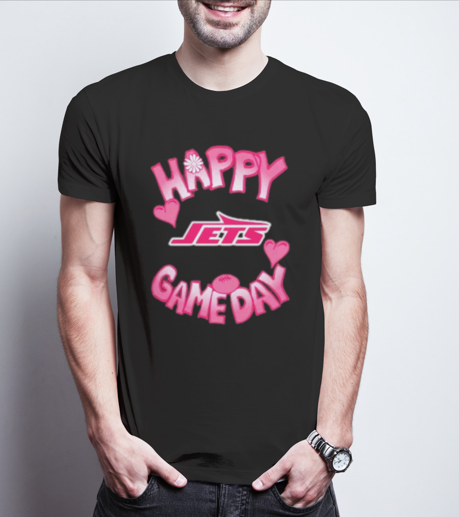 Happy Gameday New York Jets Valentine’s Day 2025 T-Shirt