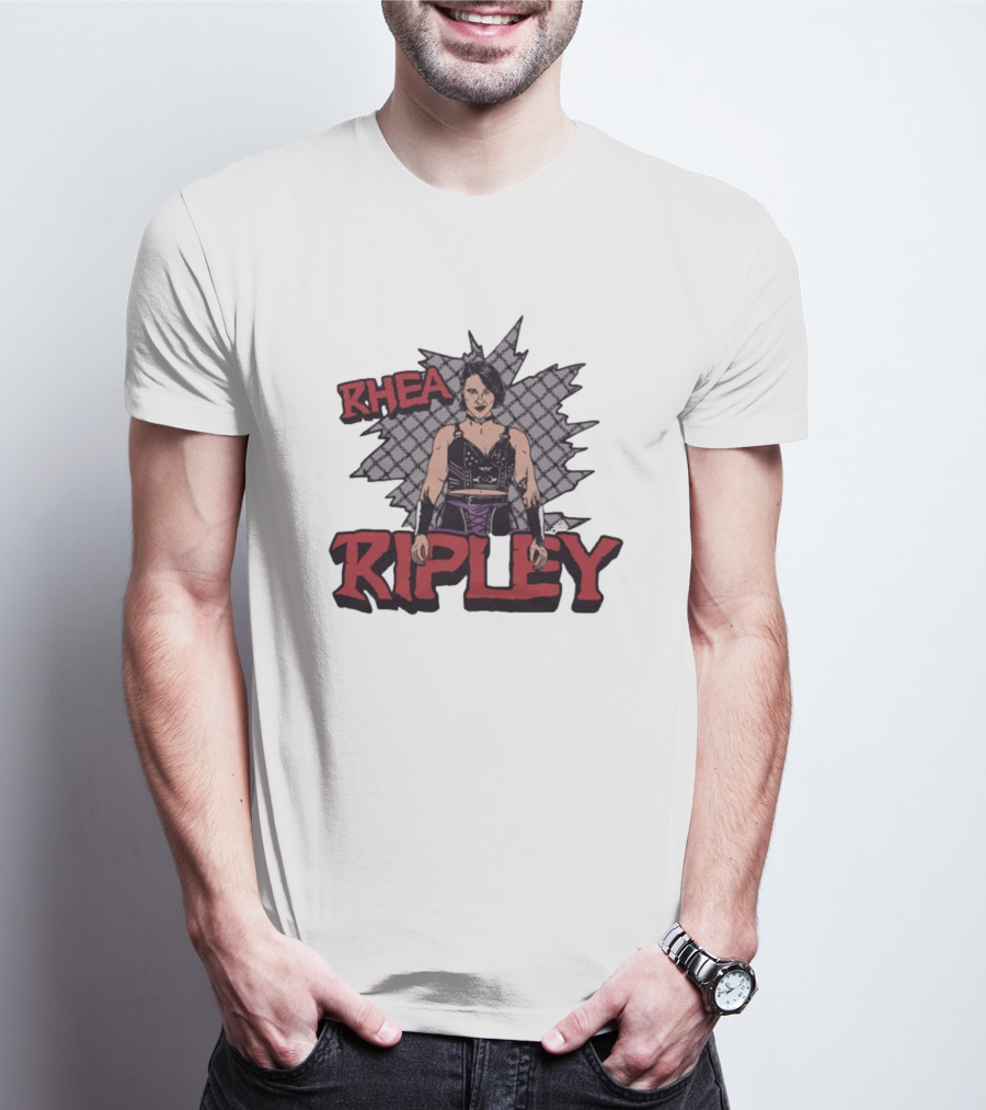 Rhea Ripley WWE Champion Graphic Performance T-Shirt