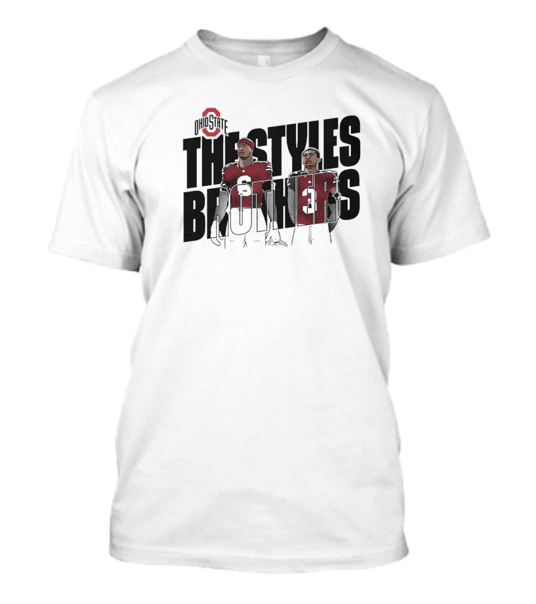Ohio State Buckeyes The Styles Brothers Sonny Styles Lorenzo Styles Jr T-Shirt