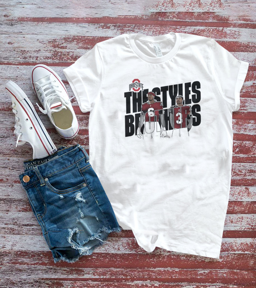 Ohio State Buckeyes The Styles Brothers Sonny Styles Lorenzo Styles Jr T-Shirt