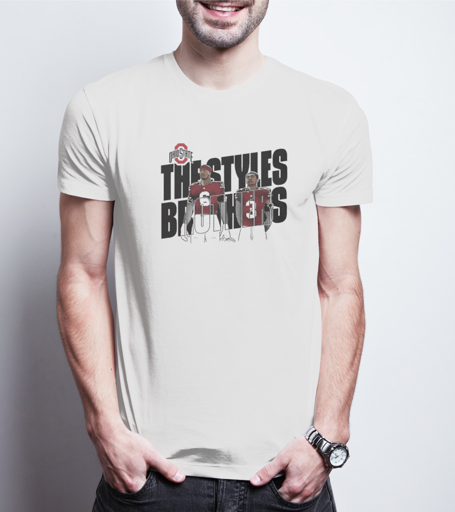 Ohio State Buckeyes The Styles Brothers Sonny Styles Lorenzo Styles Jr T-Shirt