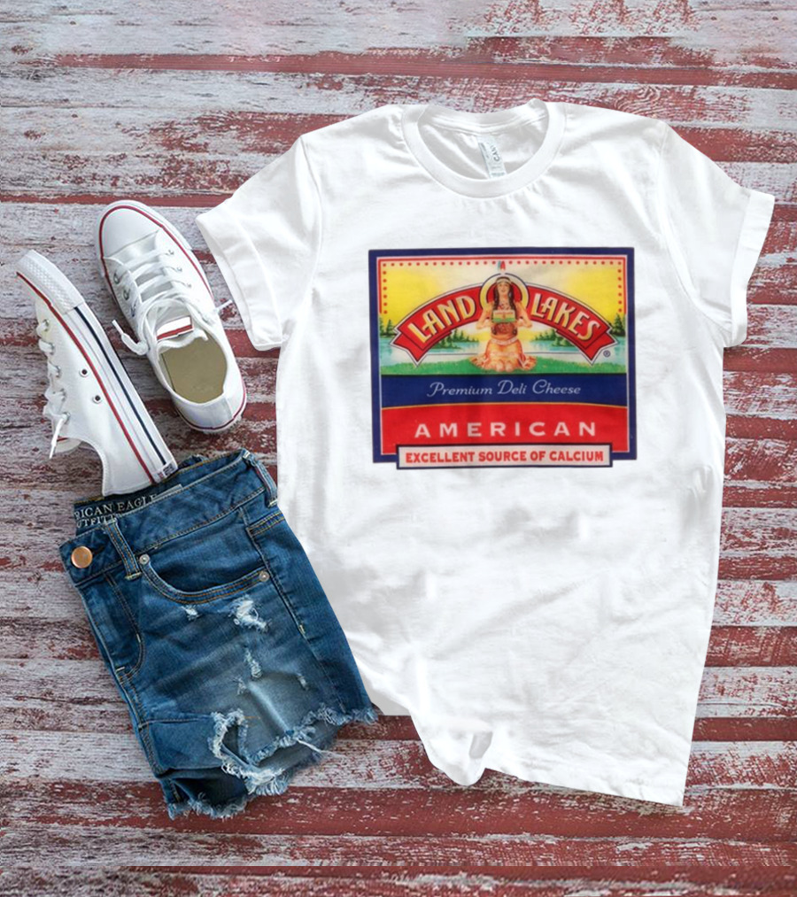 Land O Lakes Premium Deli Cheese American Excellent Source Of Calcium T-Shirt