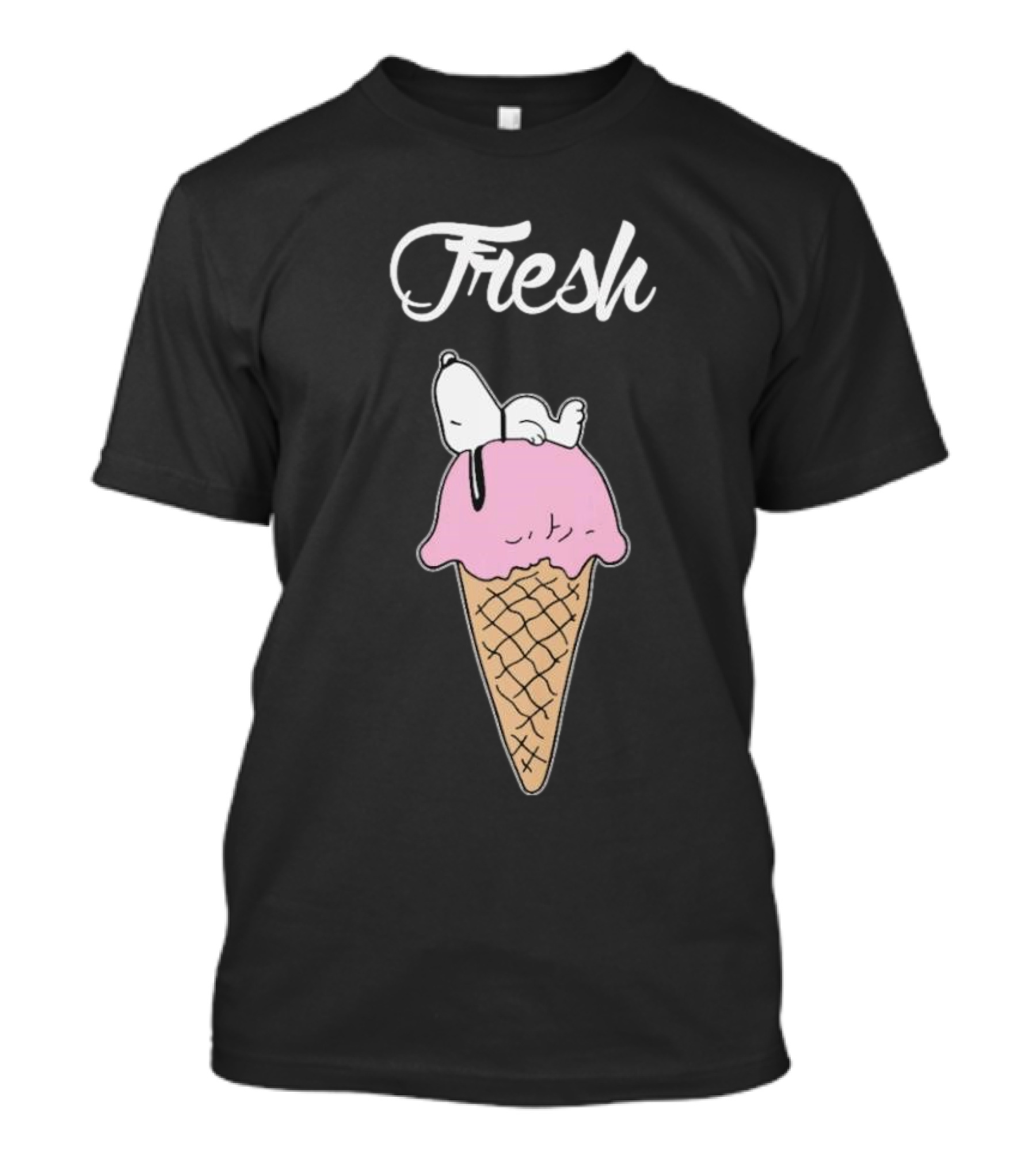 Fresh Snoopy Ice Cream Cone T-Shirt