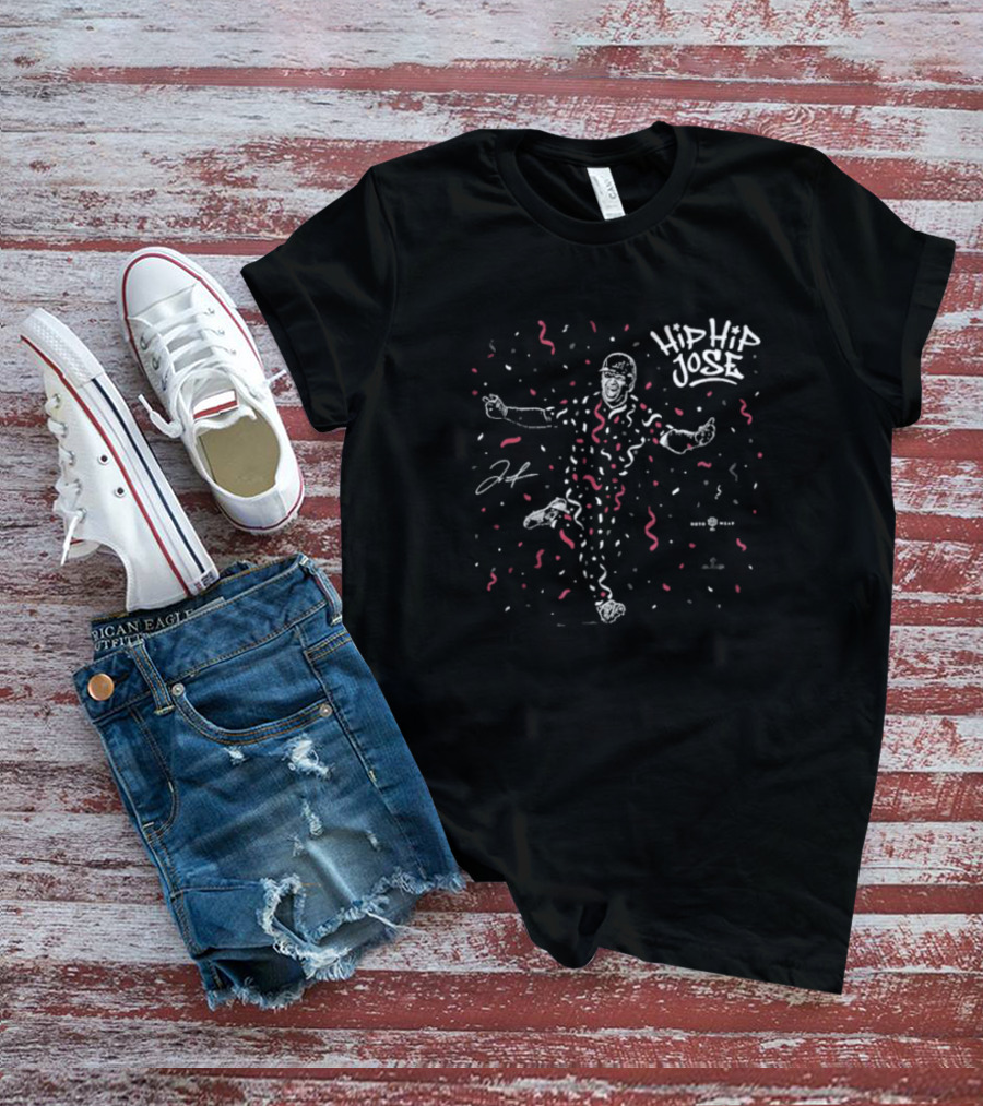 Hip Hip Jose Confetti Celebration Sports Icon T-Shirt
