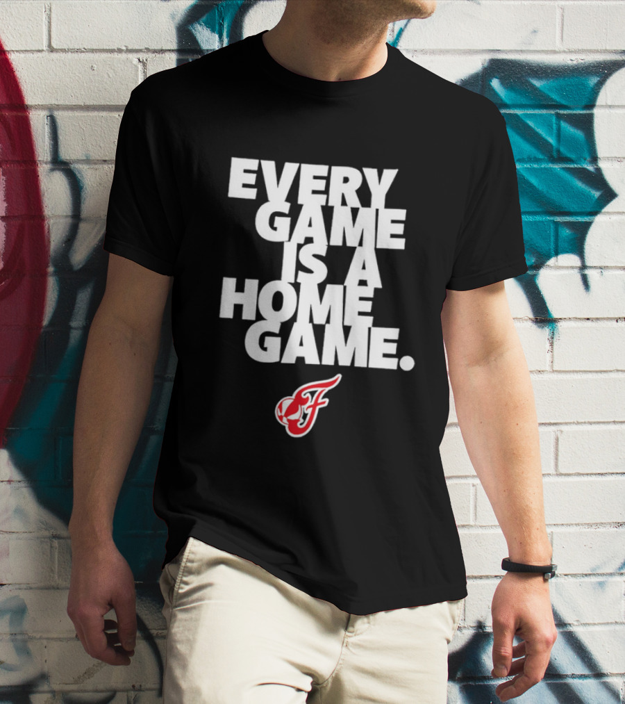 Every Game Is A Home Game Indiana Fever F Logo T-Shirt