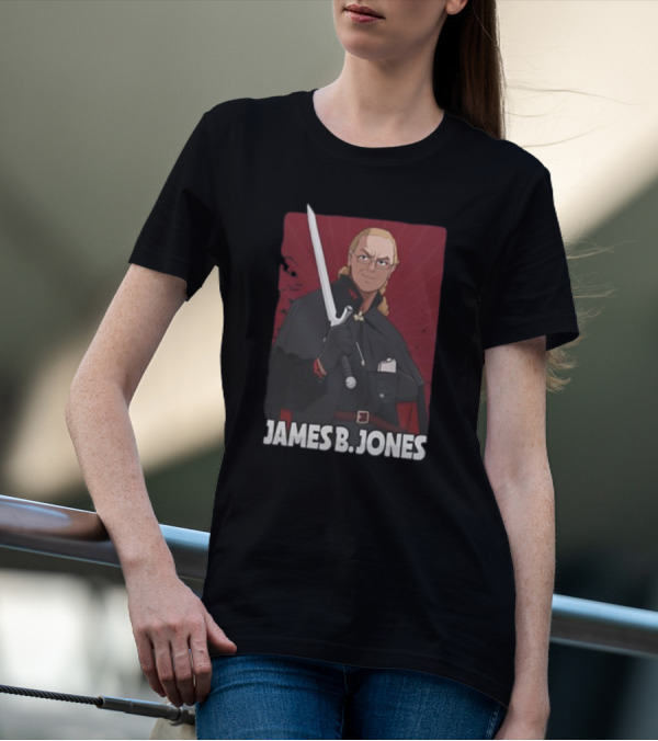 James B. Jones Anime Sword Warrior T-Shirt