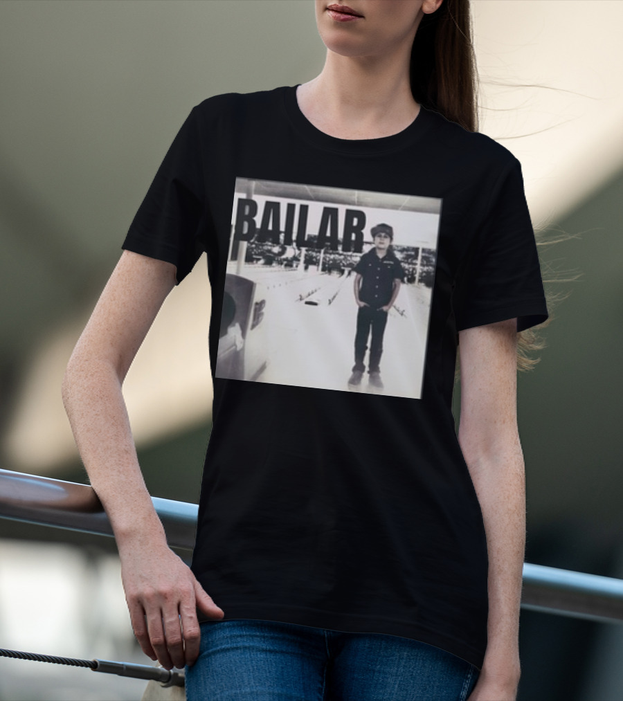 Jamesisnotverynice Bailar Bowling Alley Scene With Child In Cap T-Shirt