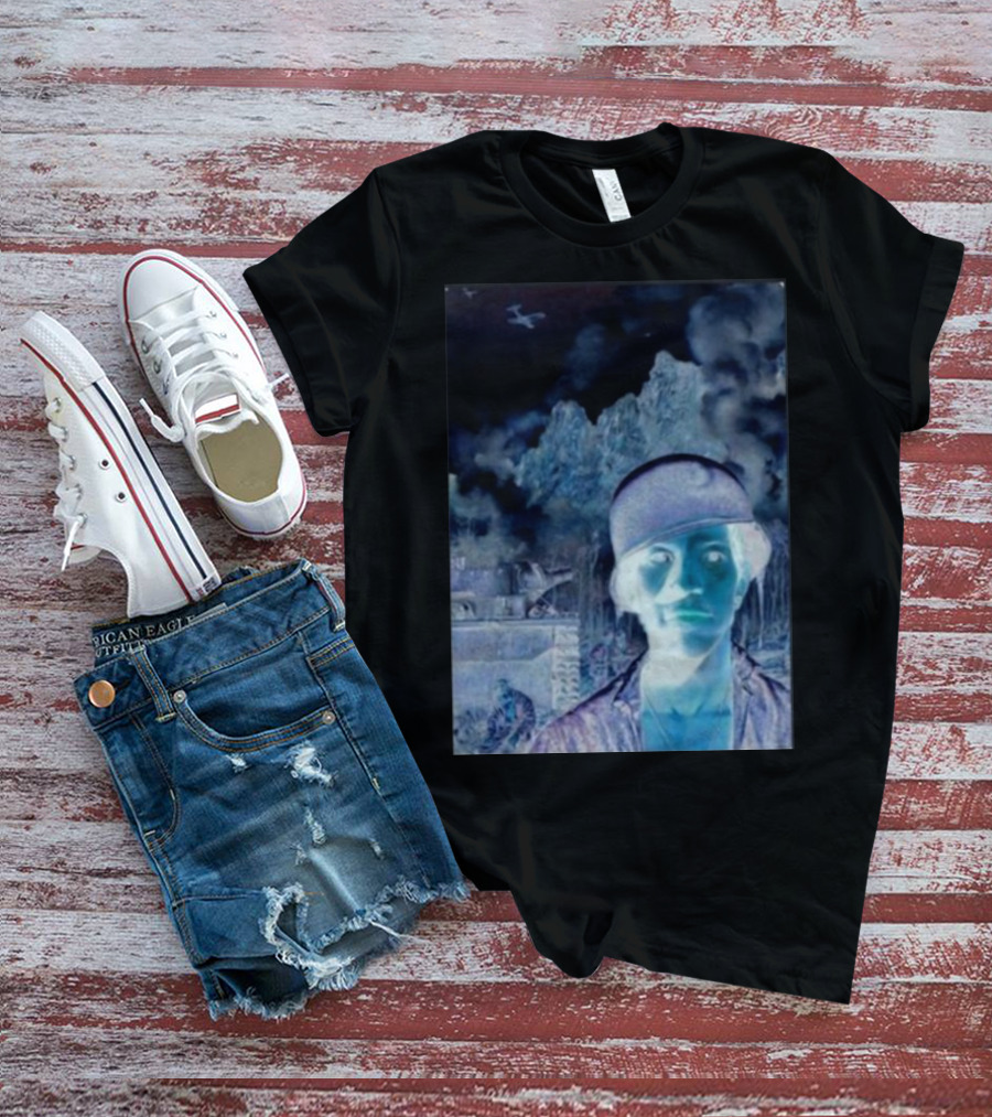 Janelledrtysoul Tyler Joseph Clancy Madrid Psychedelic Negative Mountain Portrait T-Shirt