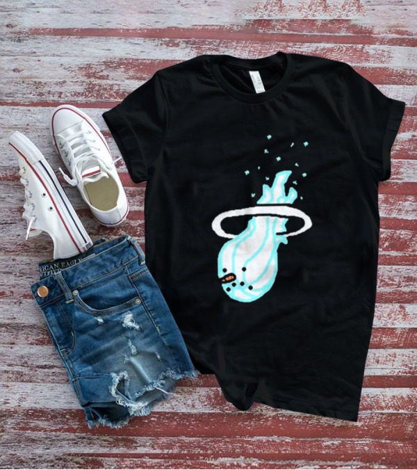 Jimmy Butler Miami Heat Icy Flame Basketball Concept T-Shirt