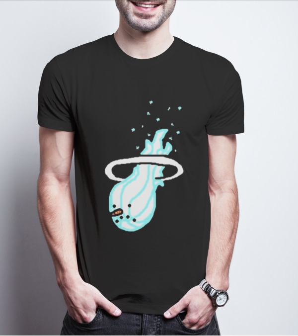 Jimmy Butler Miami Heat Icy Flame Basketball Concept T-Shirt