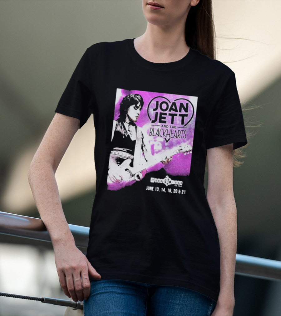 Joan Jett And The Blackhearts House Of Blues Las Vegas June 12 14 15 2025 T-Shirt