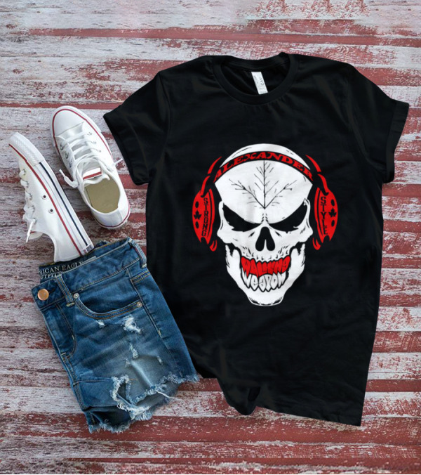 Josh Alexander Strong Style Walking Weapon Skull T-Shirt