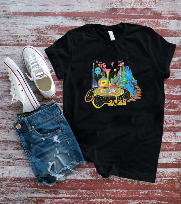 Just Like Heaven 2025 Psychedelic Cosmos Adventure T-Shirt