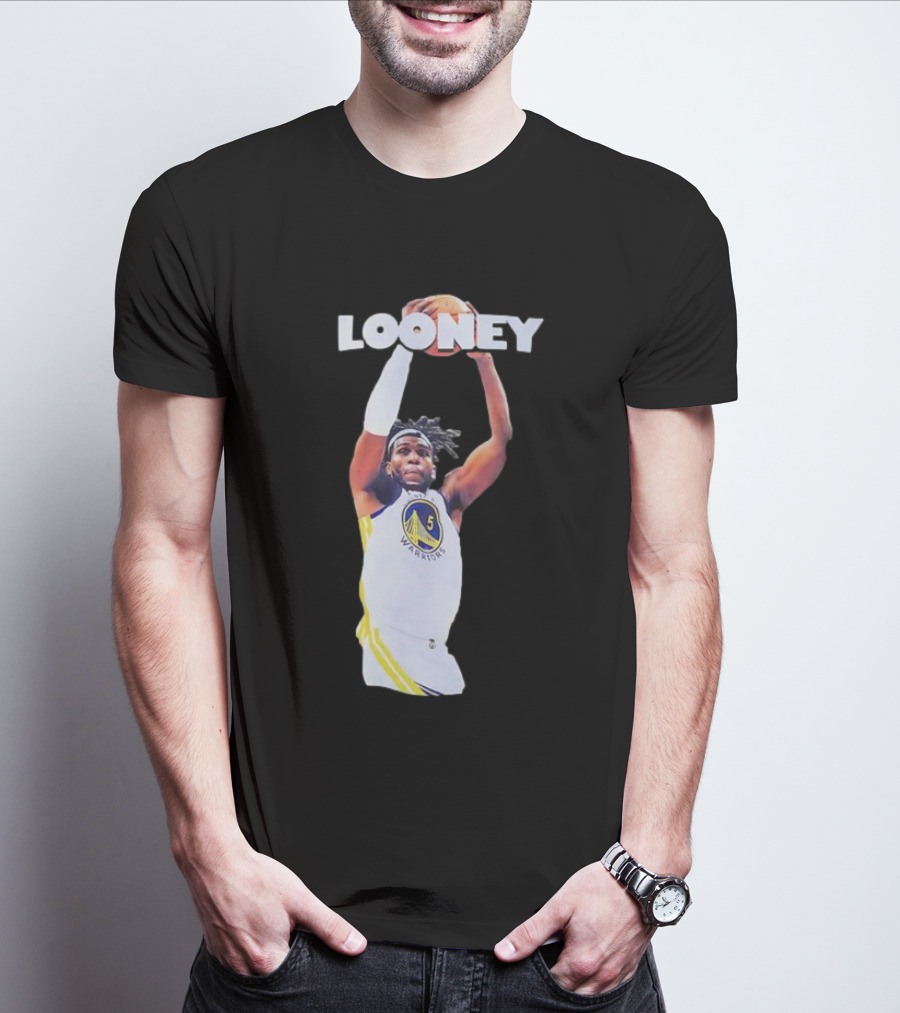 Looney Basketball Action Golden State Warriors 5 T-Shirt