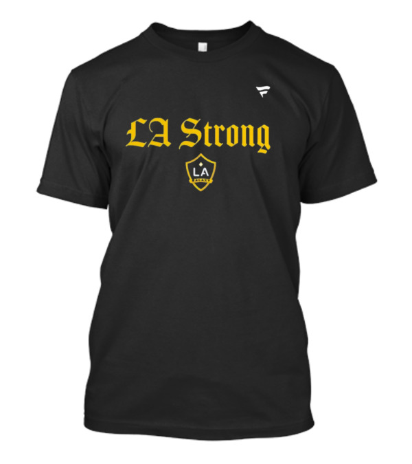 LA Strong 2025 LA Galaxy Shield Emblem T-Shirt