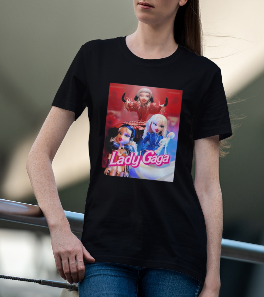 Lady Gaga Bratz Dolls Coachella Barbie Girl Recreate T-Shirt