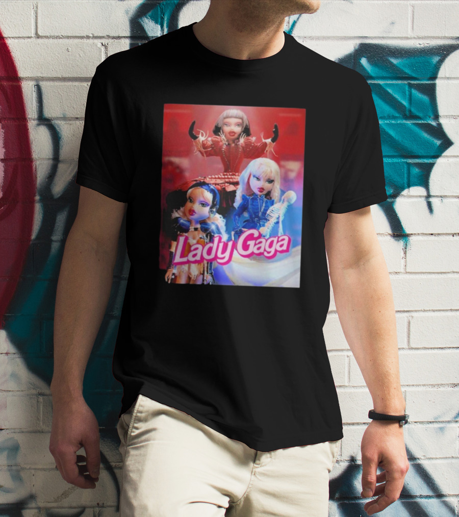 Lady Gaga Bratz Dolls Coachella Barbie Girl Recreate T-Shirt