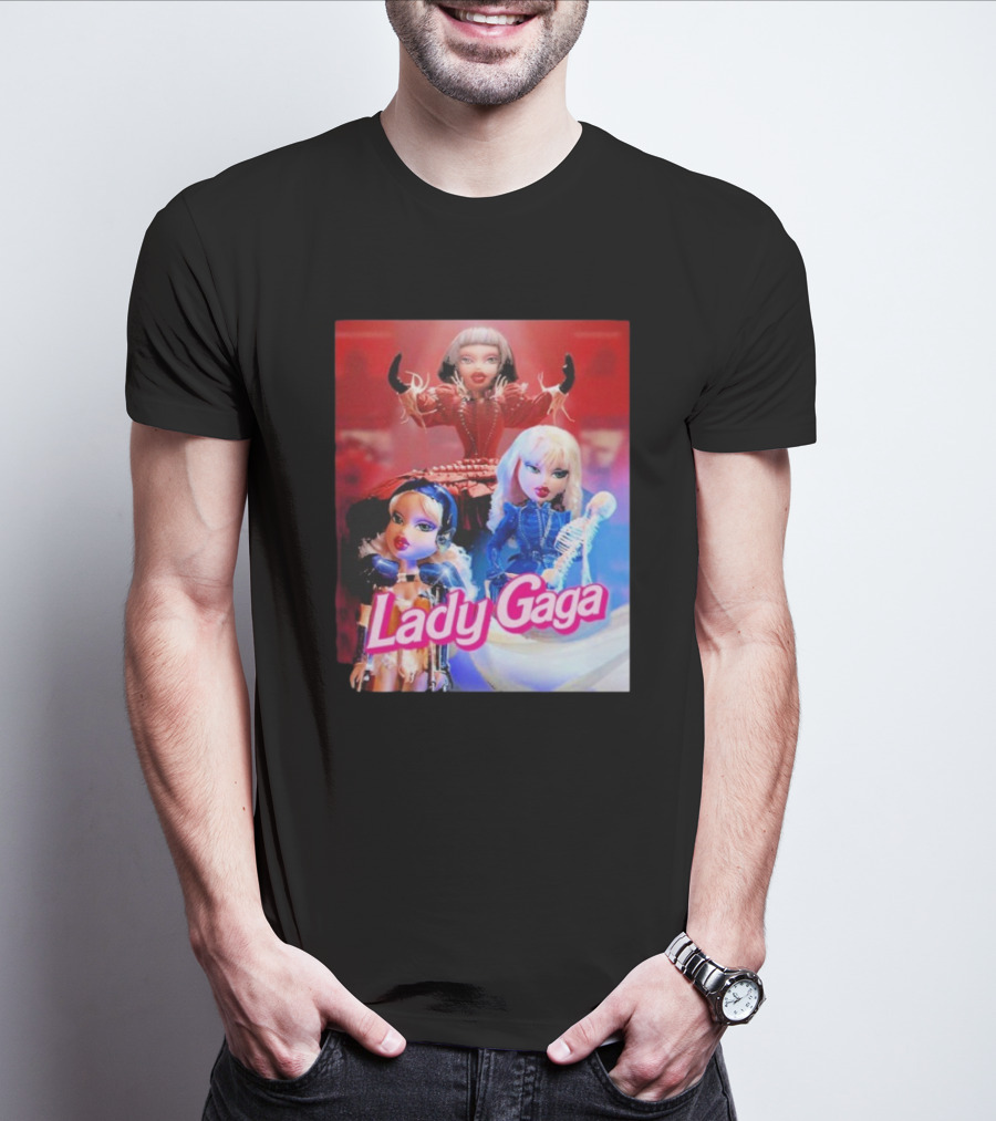 Lady Gaga Bratz Dolls Coachella Barbie Girl Recreate T-Shirt