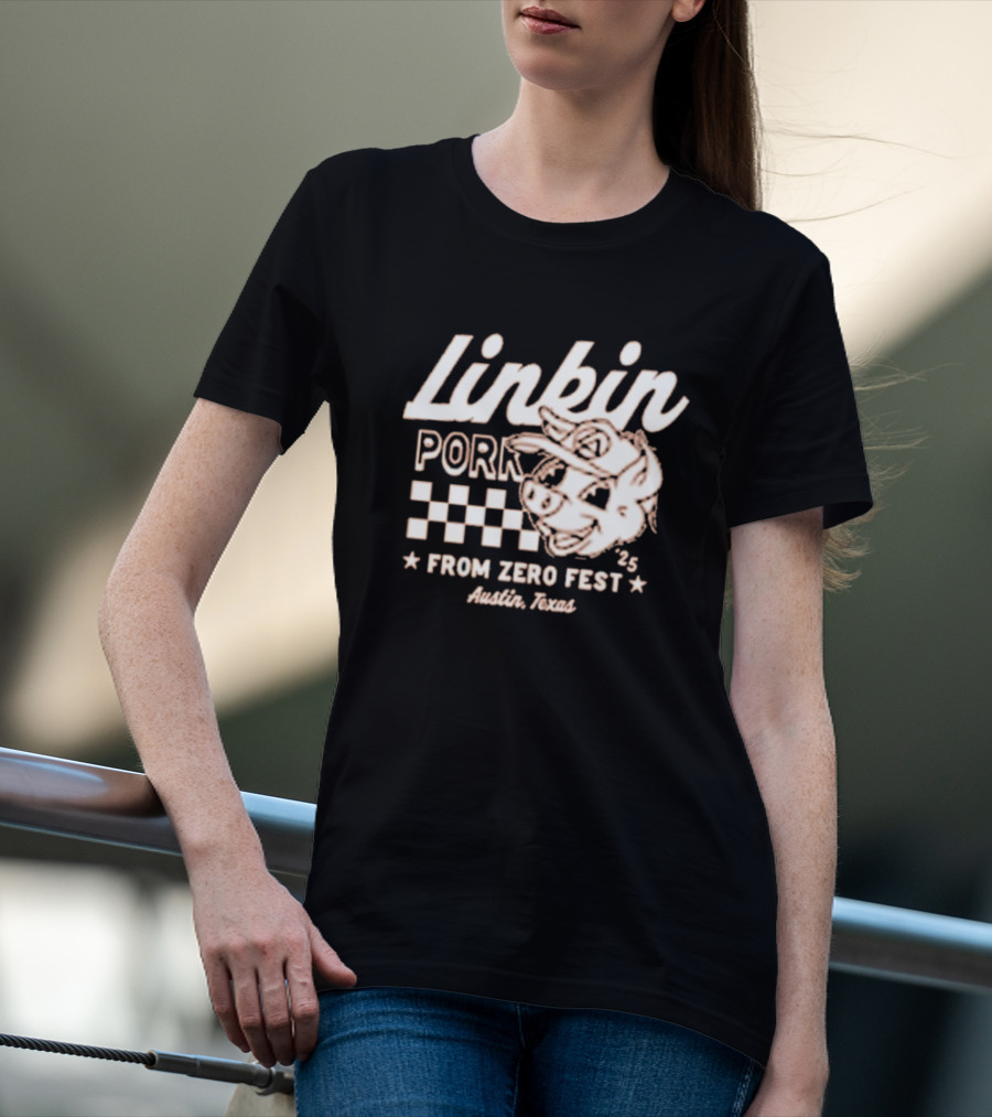 Linkin Pork From Zero Fest 25 Austin Texas T-Shirt